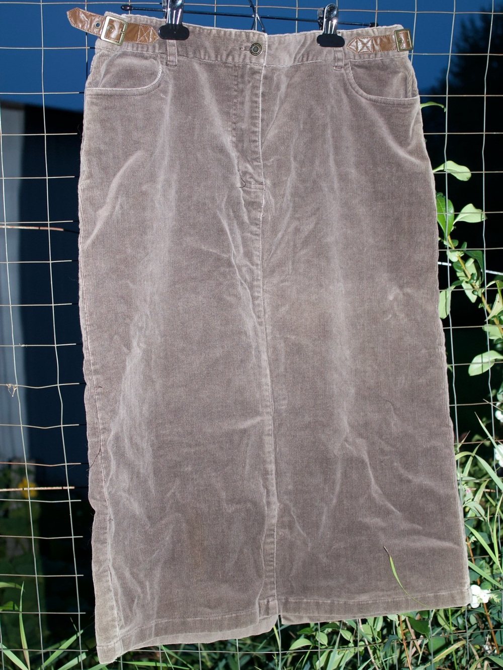 Vintage Jessica Sport Corduroy Midi Skirt